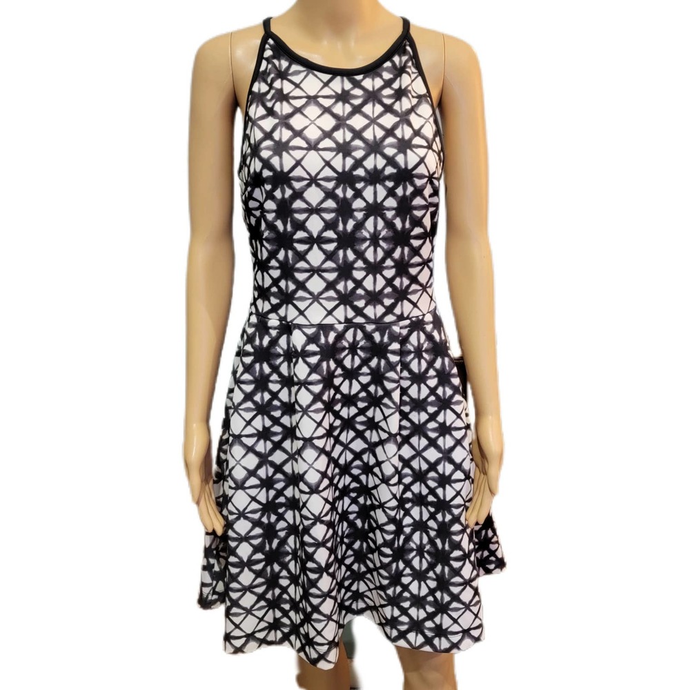 Mossimo black and white summer dress medium